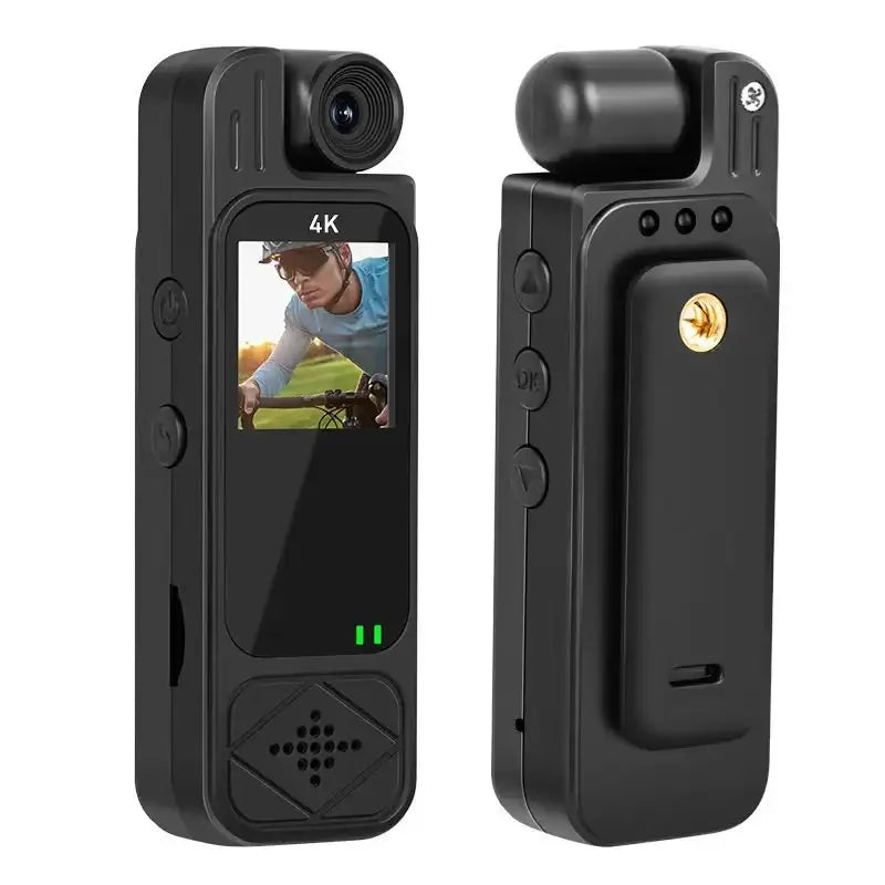 4K Mini Body Camera Audio Video Recording Police Wearable Body