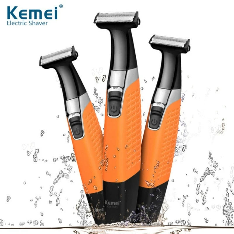Kemei Professional Electric Shaver for Men Rechargeable