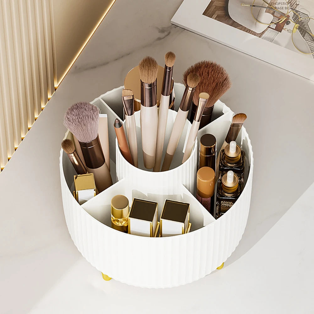 Roterande Sminkförvaring – 360° Snurrbar Organizer