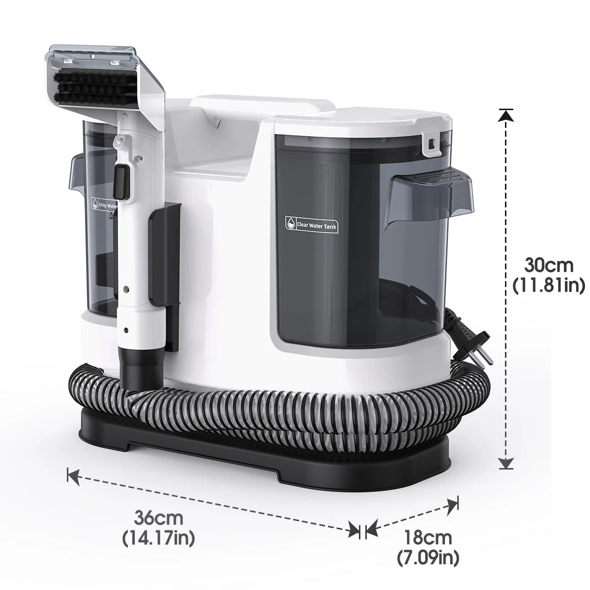 Multi-Purpose Portable Carpet & Upholstery Spot Cleaner Machine, 15KPa Suction