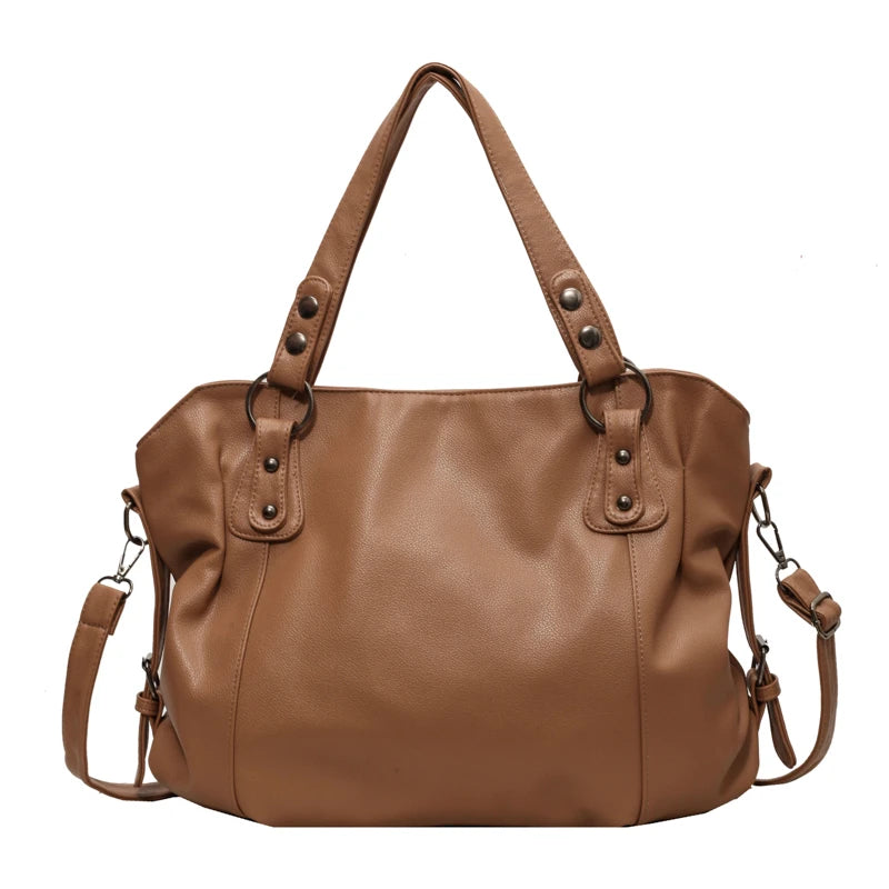 Women's Large Capacity Shoulder Casual Tote Bag Laptop Roomy Handbag