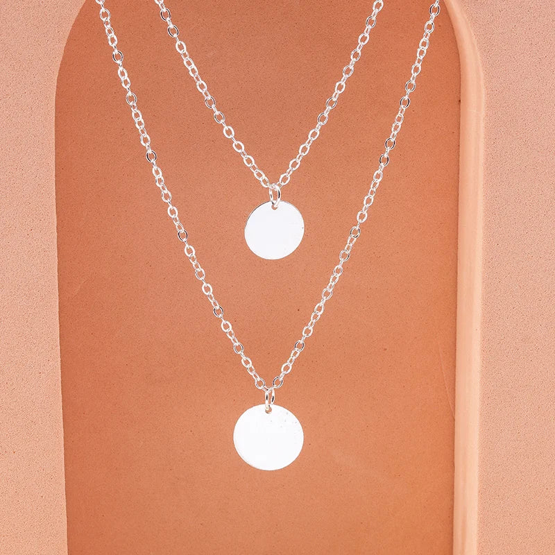 Aihua Fashion Infinity Pendant Necklace for Women Gold Silver Color Chains Infinity Symbol Party Collares Jewelry on the Neck