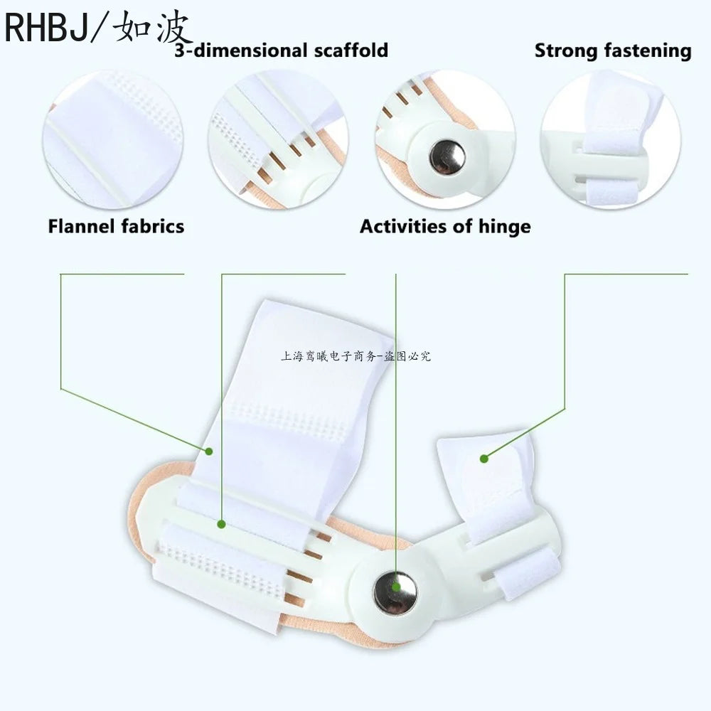 2Pcs Hallux Valgus Corrector Bunions for Toes Foot Finger Separator Toe Separator Foot Care Haluksy Bunion Foot Care Tools