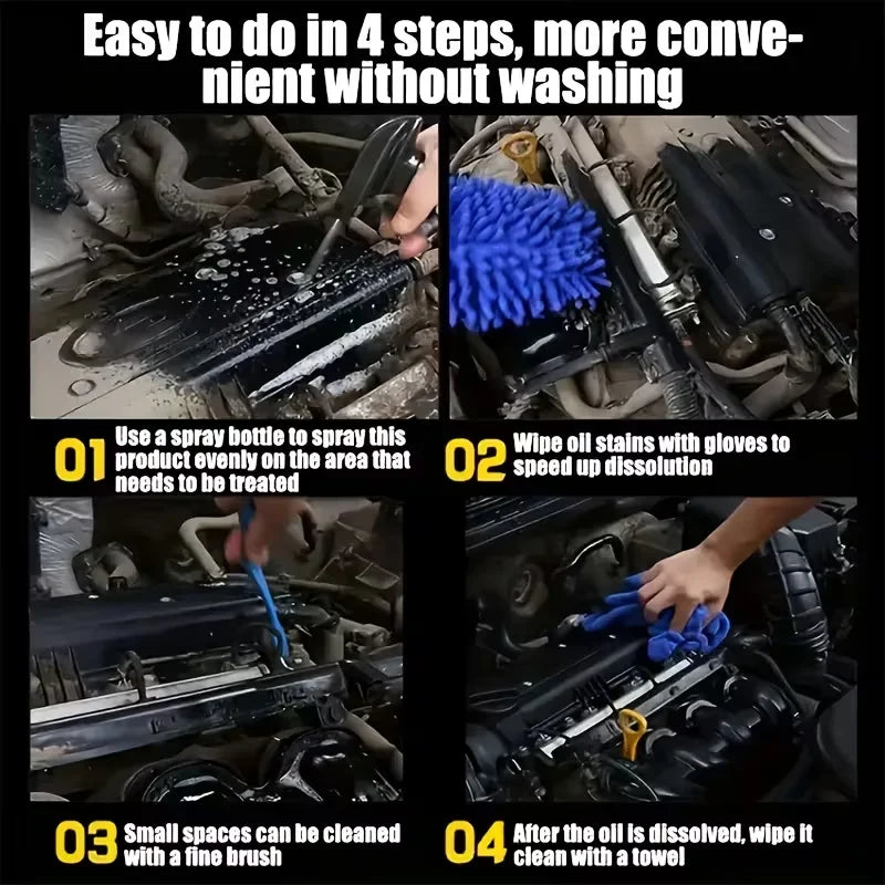 Engine Repair Spray - Powerful Cleaning and Polishing Formula,