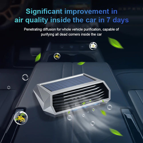 1pc, Solar Purifier, Automatic Operation, Air Purifier with Vibration Sensor