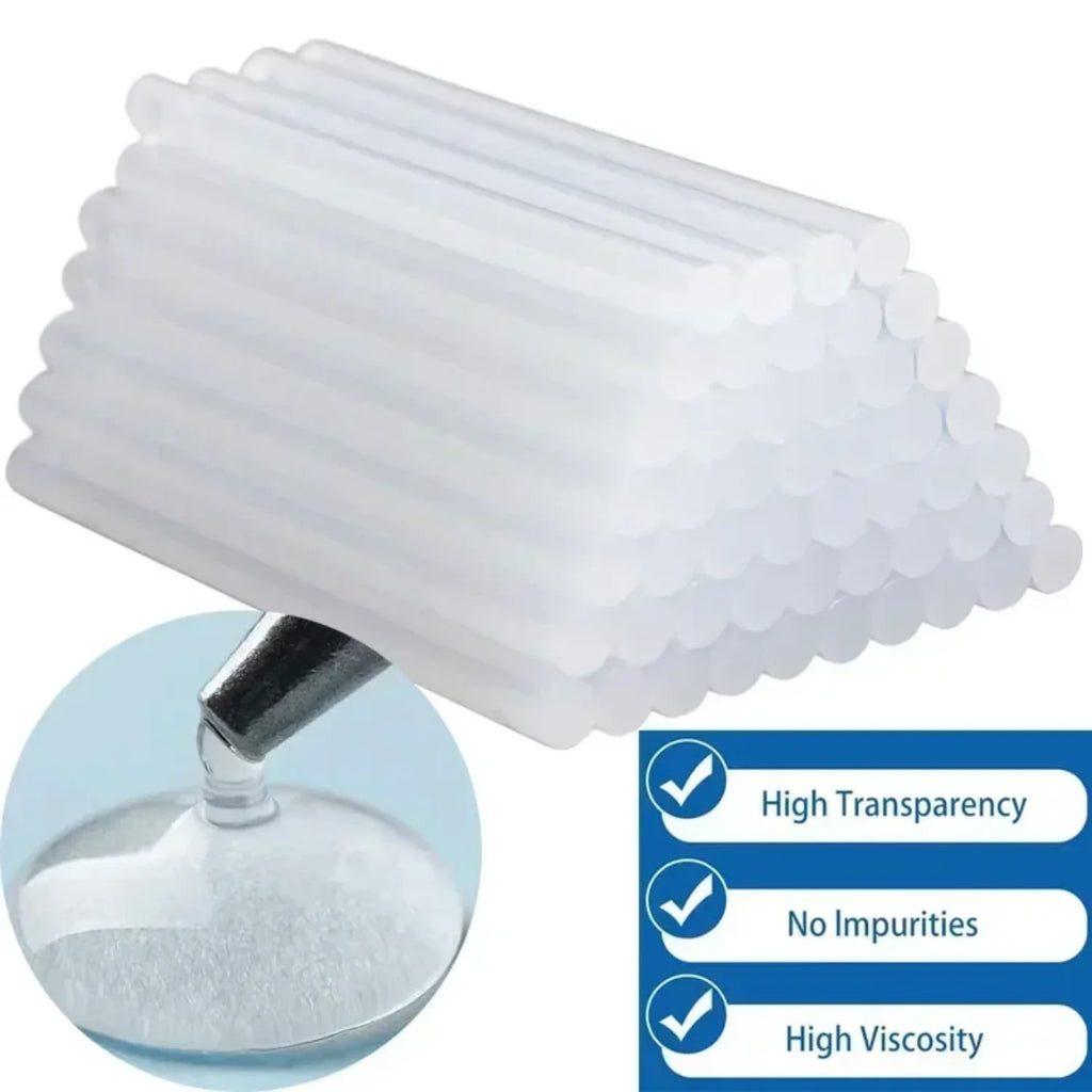 100-10pcs Transparent Hot Melt Glue Sticks