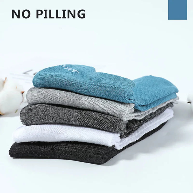 5/10/20 Pairs Of Mens Summer Thin Mesh Breathable