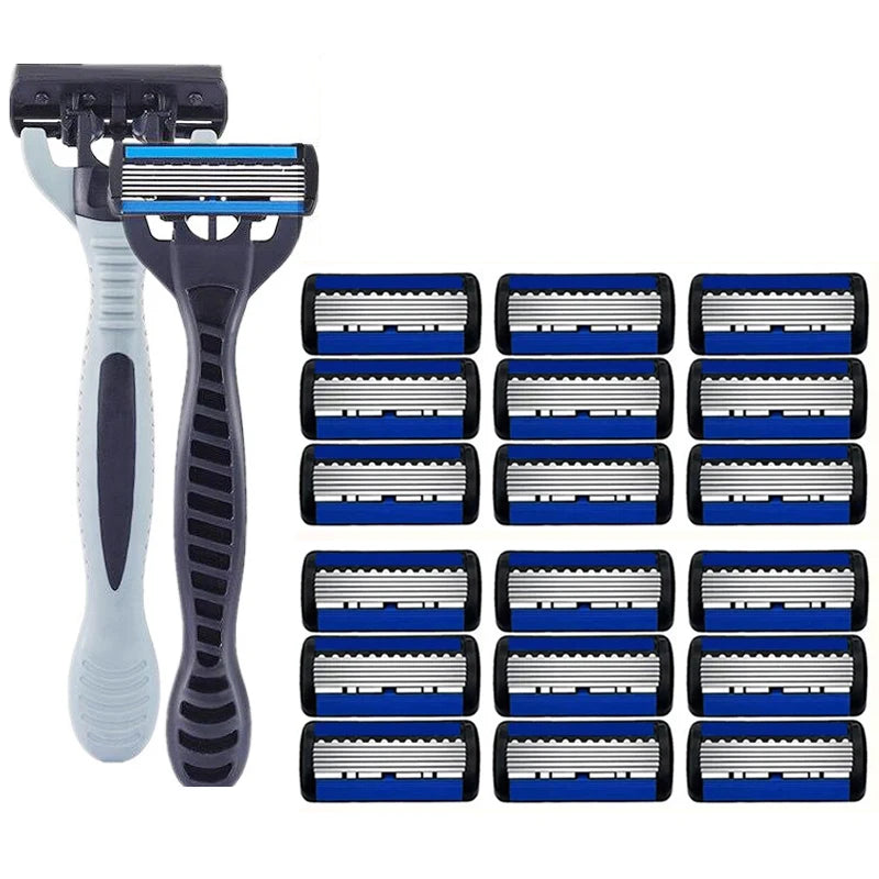 Razor Classic 6 Layer Safety Razor for Mens Shaving&Womens Hair Removal