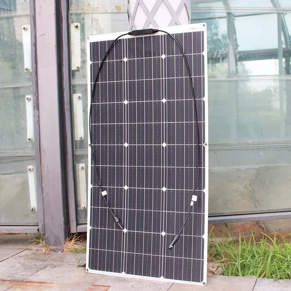 ASUNERGE 12V Flexible Solar Panel 600W 100W 200W 300W 400W 500W