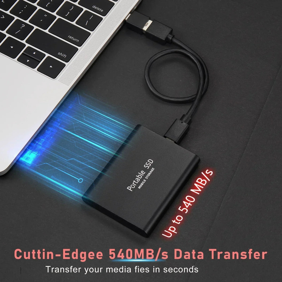 OEM Original T5 Portable Large Capacity External Hard Drive High Speed