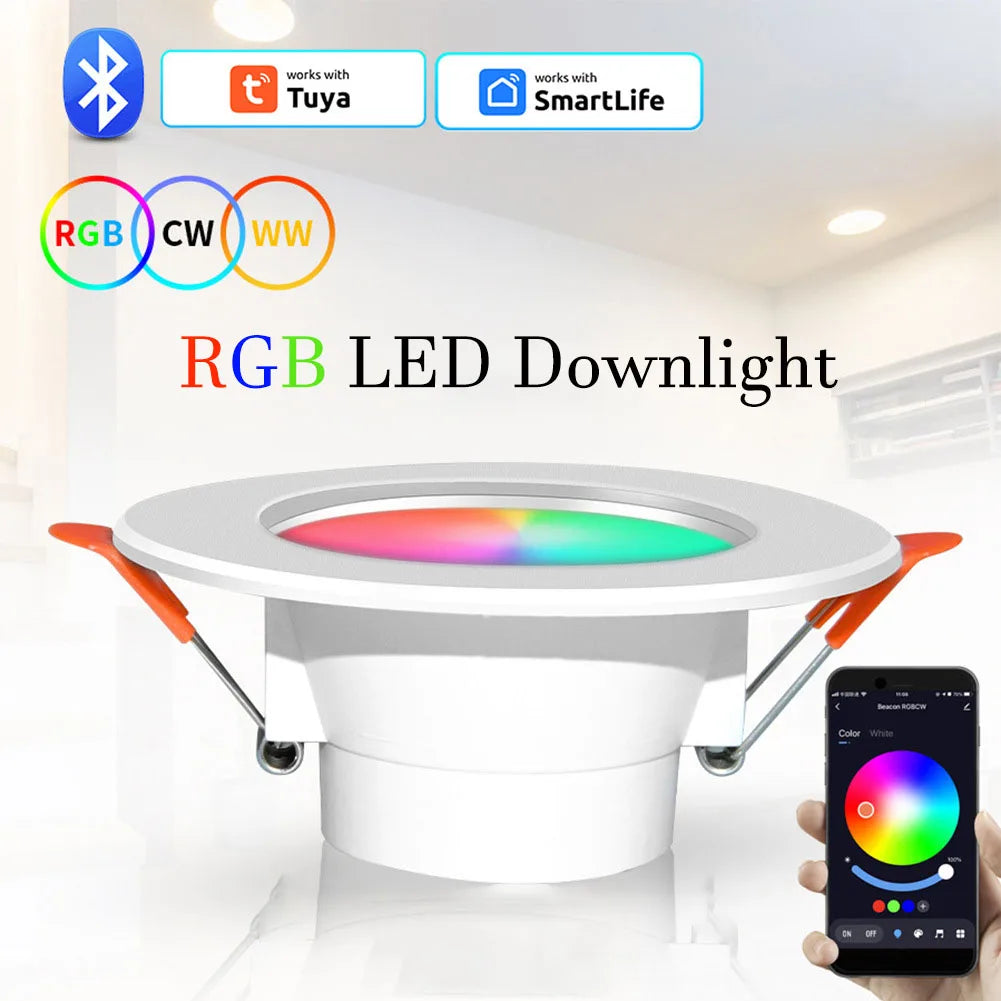 TUYA Downlight WIFI, 10W Smart LED Dimming Spot Light