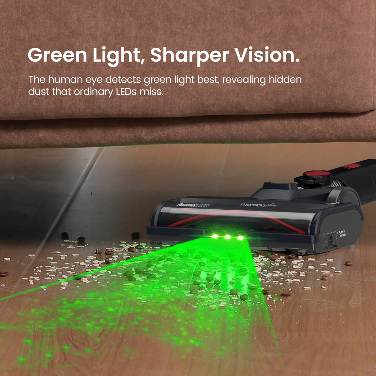 MONSGA M100 55KPA 450W Cordless Vacuum Cleaner,