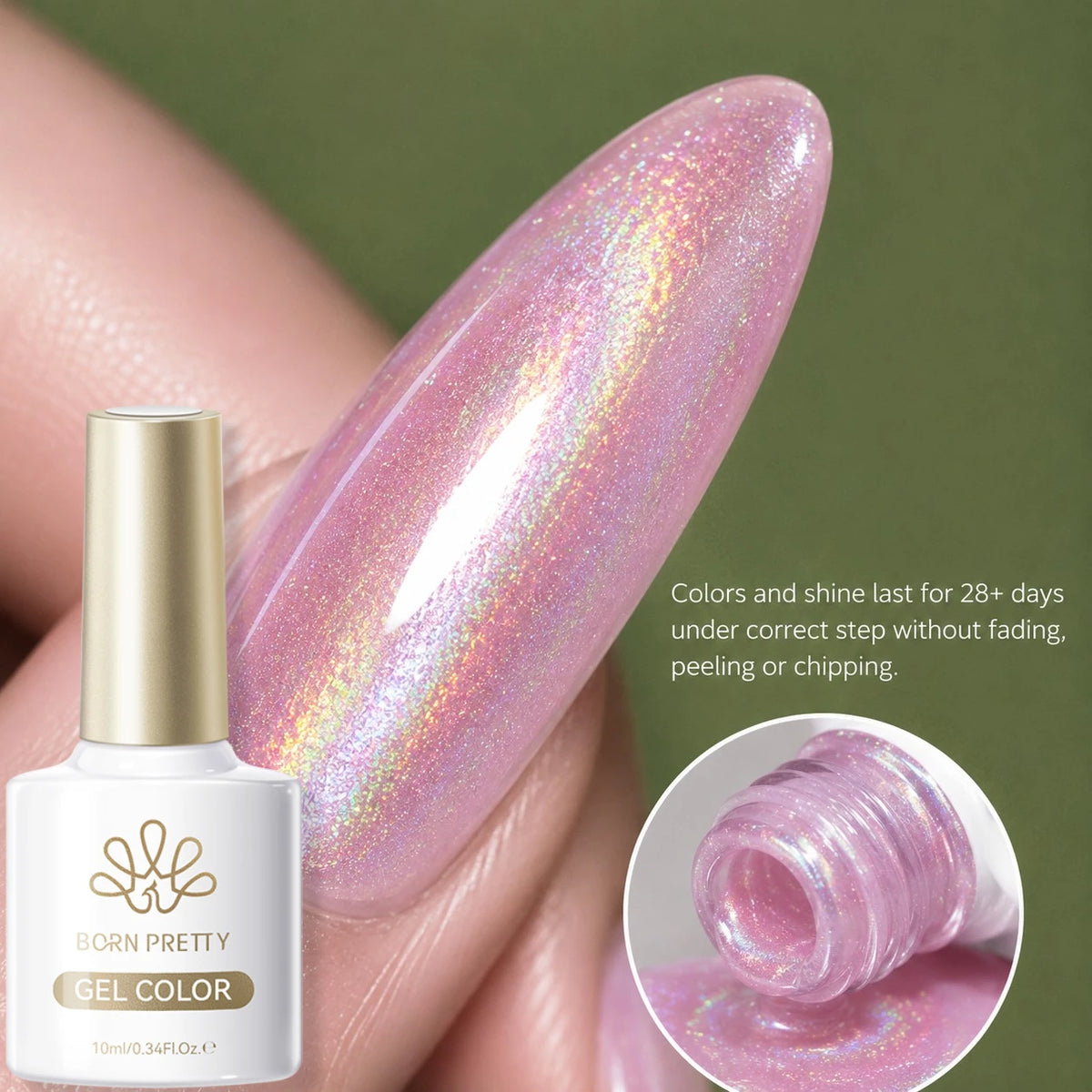 BORN PRETTY 117 Colors Cat Magnetic Gel Nail Polish 10ml