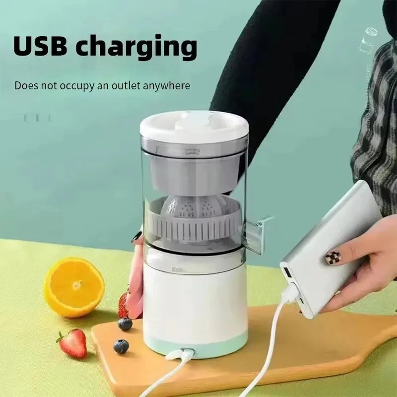 NEWPortable Electric Juicer Wireless Orange Juicer USB