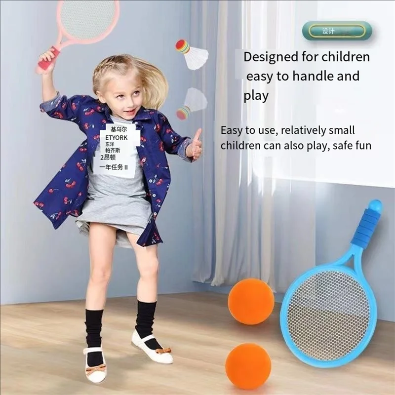 Children's Badminton Tennis Racket Exercise Reaction
