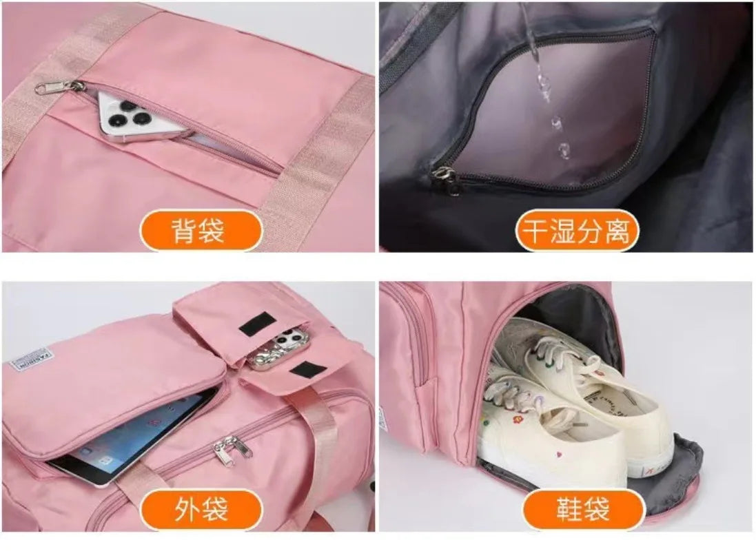 Star Kirbys Shoulder Bag Large Capacity Kawaii Cartoon
