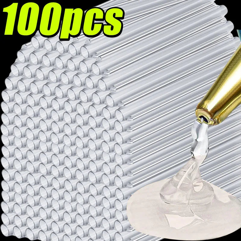 1/100pcs Strong Adhesive Transparent Hot Melt Glue Sticks