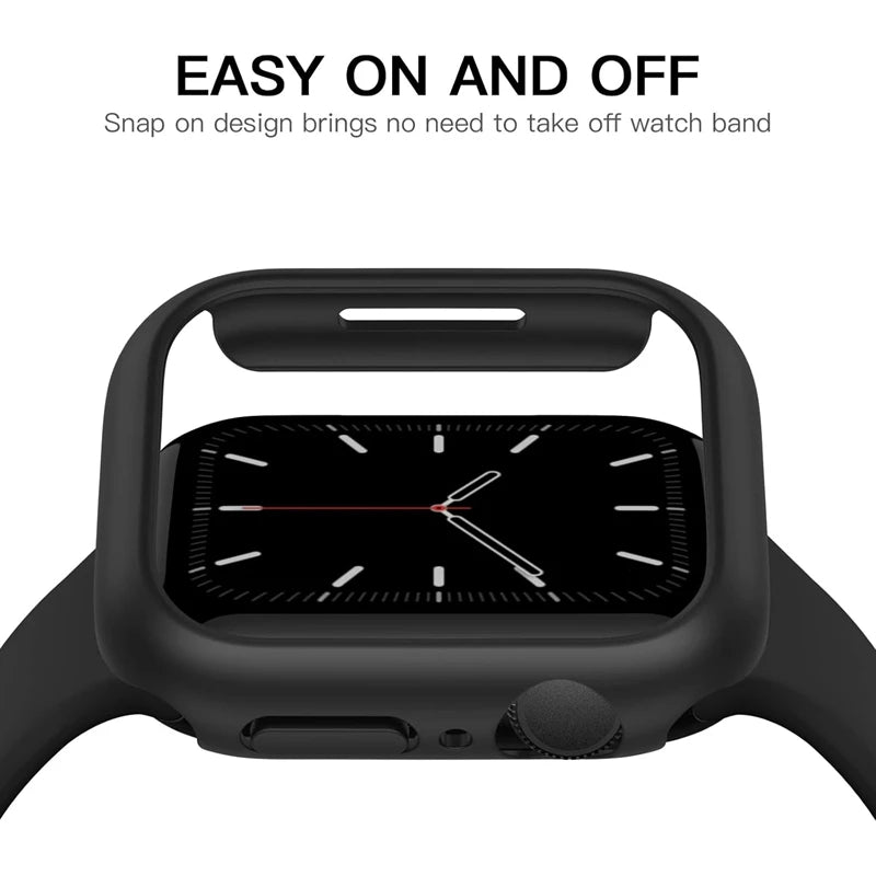 Case for Apple Watch 45mm 41mm 40mm 44mm 42mm 46mm Protective Cover