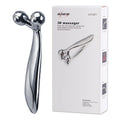 360 Rotate Silver Thin Face Full Body Shape Massager