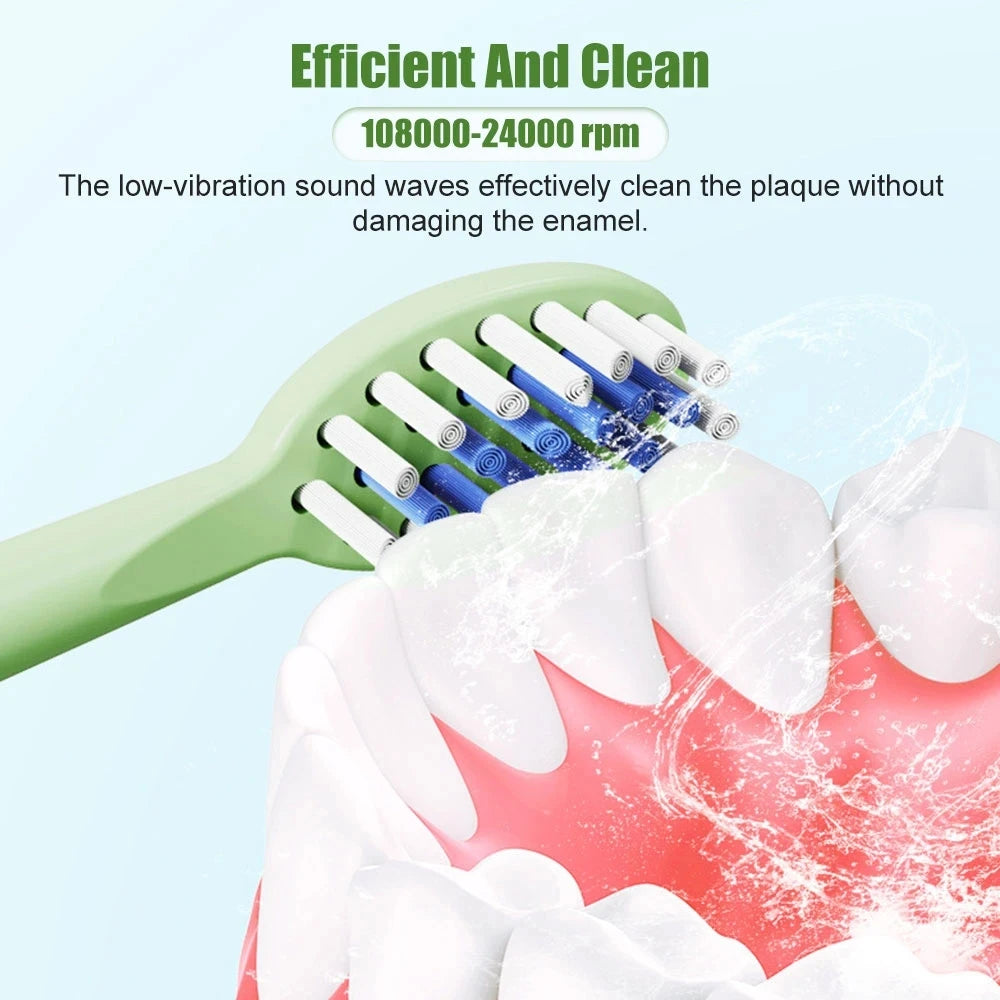 USB Sonic Child Electric Toothbrush Rechargeable Colorful