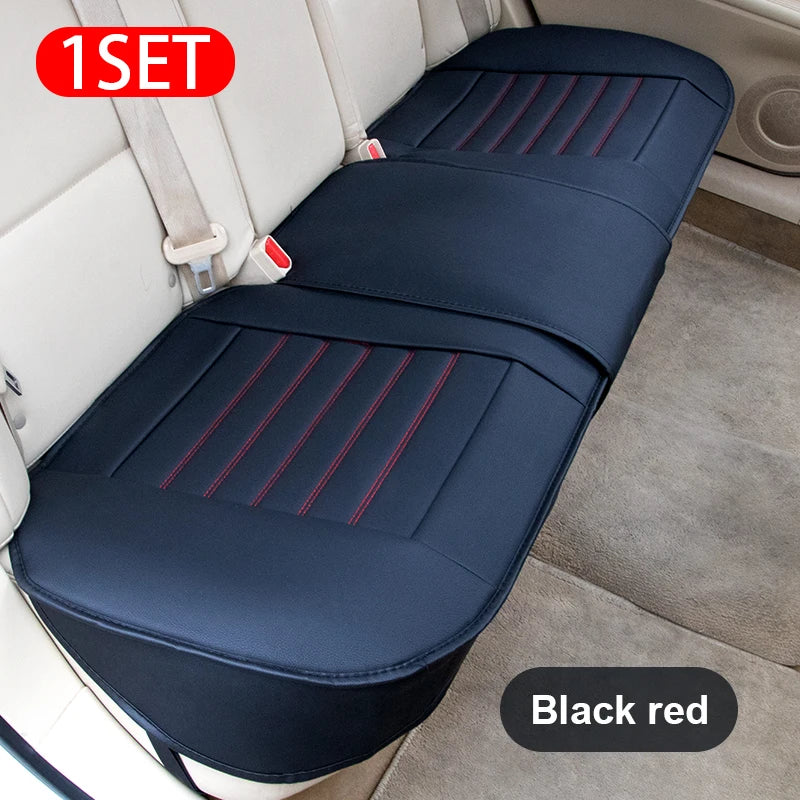 SEAMETAL Full-Surrounded Car Seat Cover Premium PU Leather