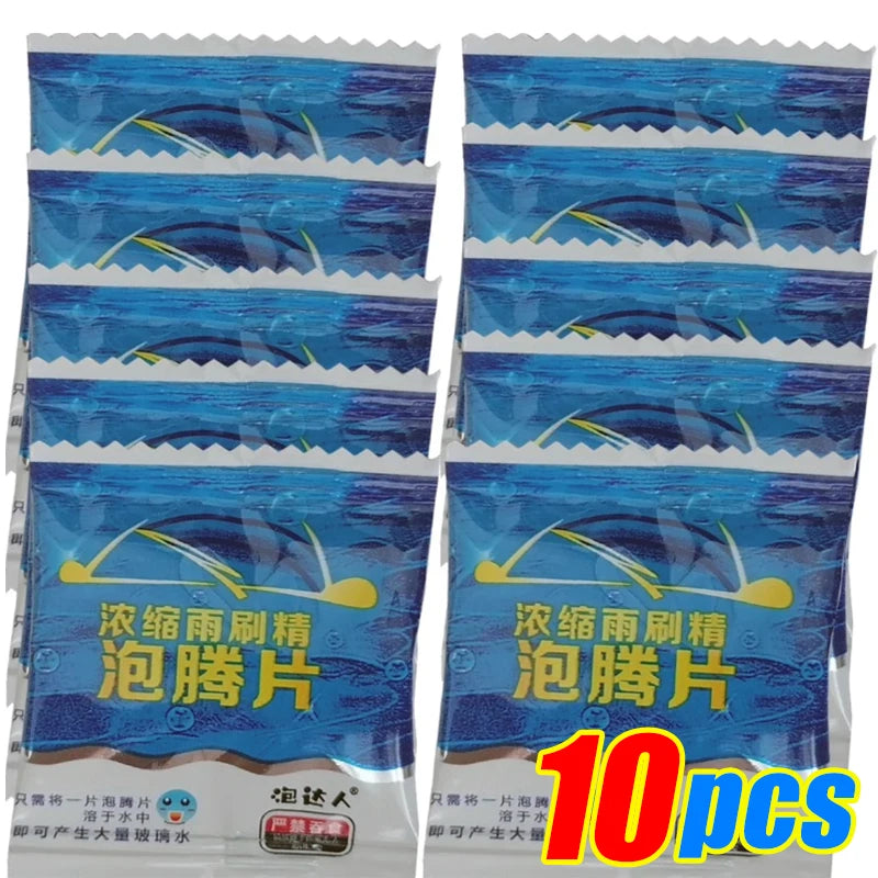 Car Windshield Cleaner Effervescent Tablets Solid Washer Agent