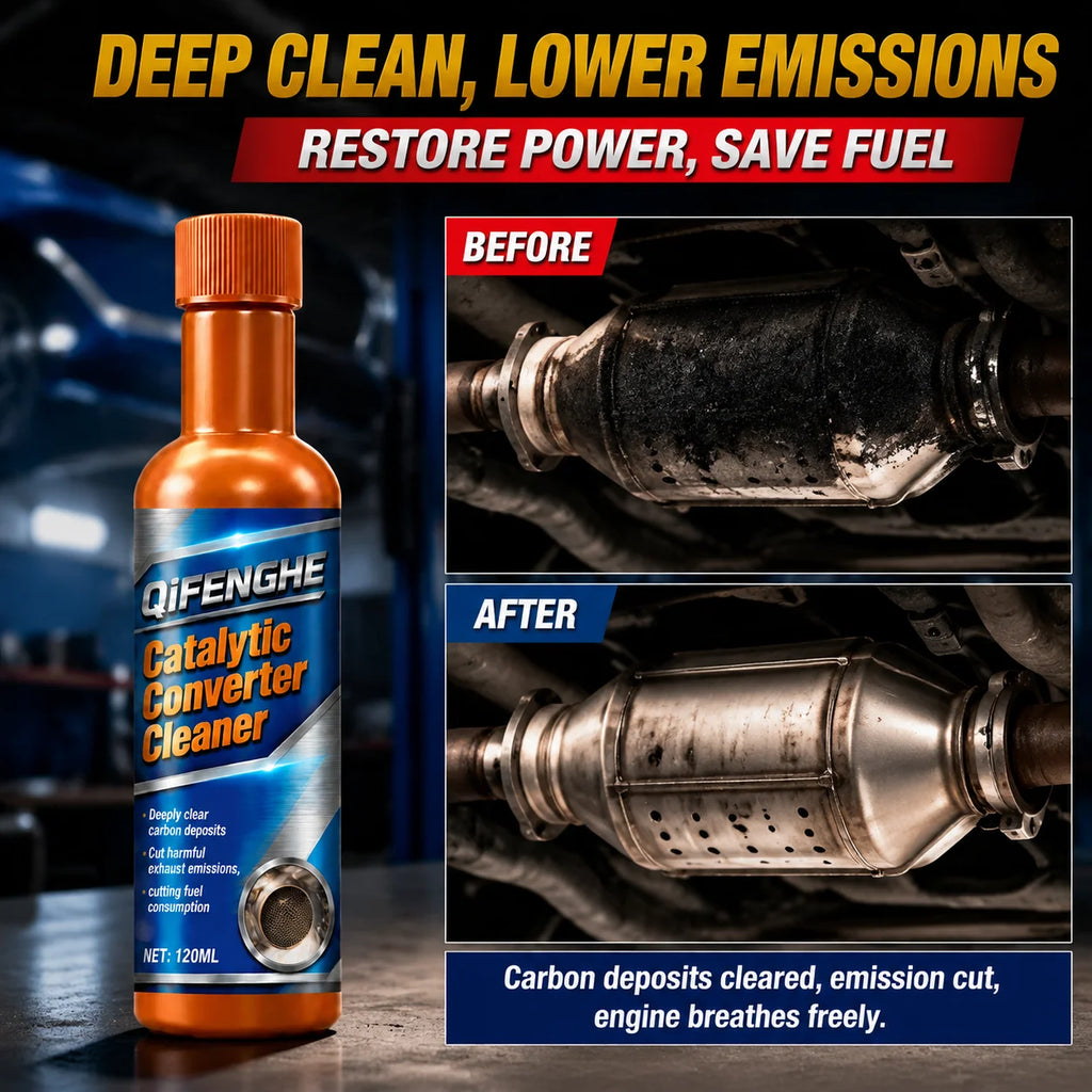 Catalytic Converter Cleaner Deeply Remove Carbon Deposits Reduce Exhaust Emissions Restore Engine Power Improve Fuel Efficiency
