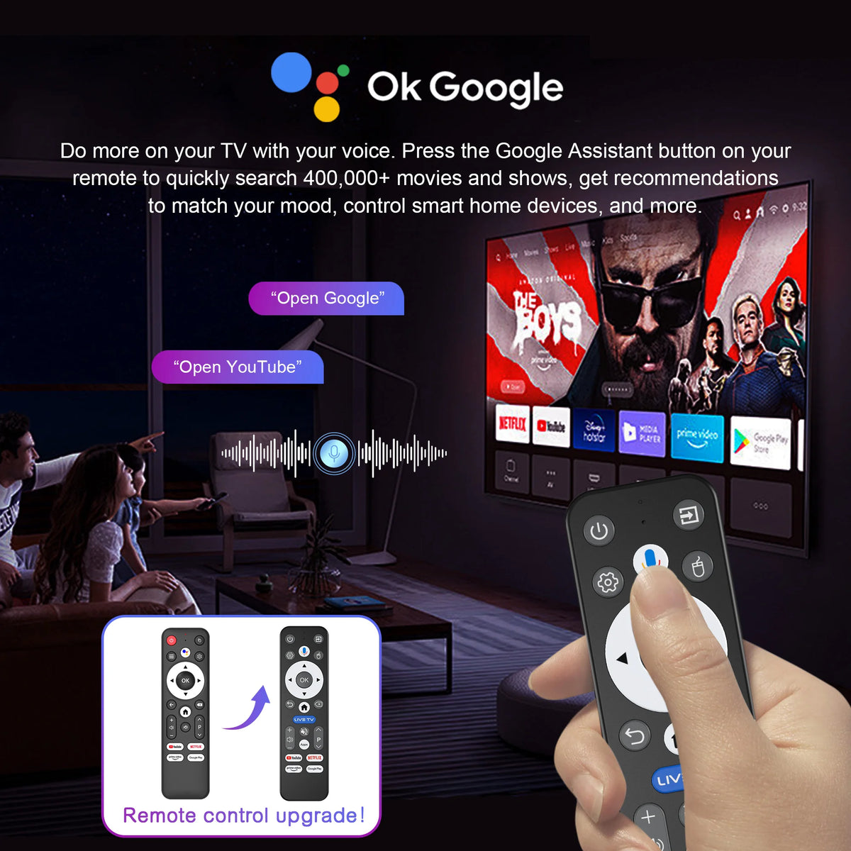 2026 Smart Android 16 TV Box T1 RK3518 Quad Core WiFi 2.4G/5G