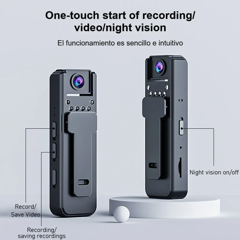 A8 HD 1080P Mini Camera Portable Small Digital Video IP Camera Recorder Police Cam Infrared Night Vision Miniature Camcorder