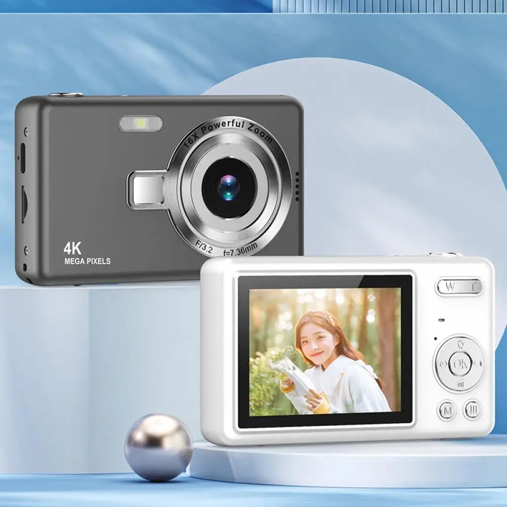 4K Hd CCD 1080P Digital Camera Autofocus Vlogging Cameras 16X Zoom