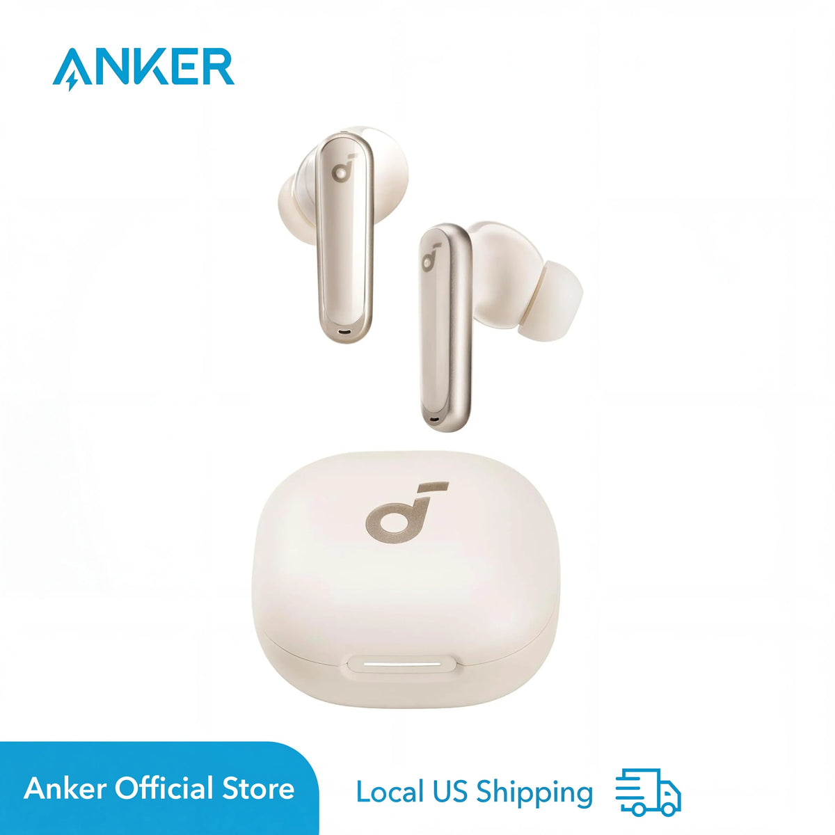 Soundcore P40i by Anker, Noise Cancelling Wireless Earbuds (Refurbished)
