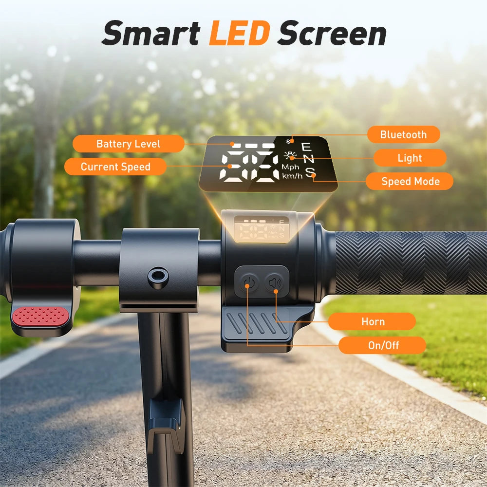 iScooter iK3Max Kids Electric Scooter 200W 4.5Ah Scooter 13KM Range Foldable Scooter 6.5 inch Tire Bluetooth Connection Scooter