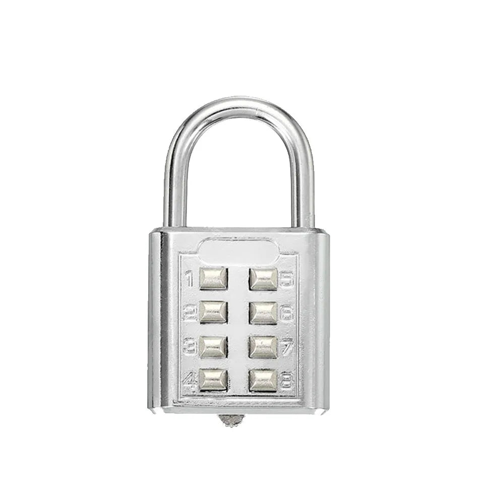 10 Digit Combination Outdoor Padlock Waterproof Zinc Alloy