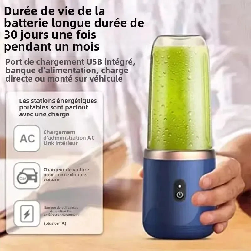 6 Color 400ml Portable USB Blender Electric