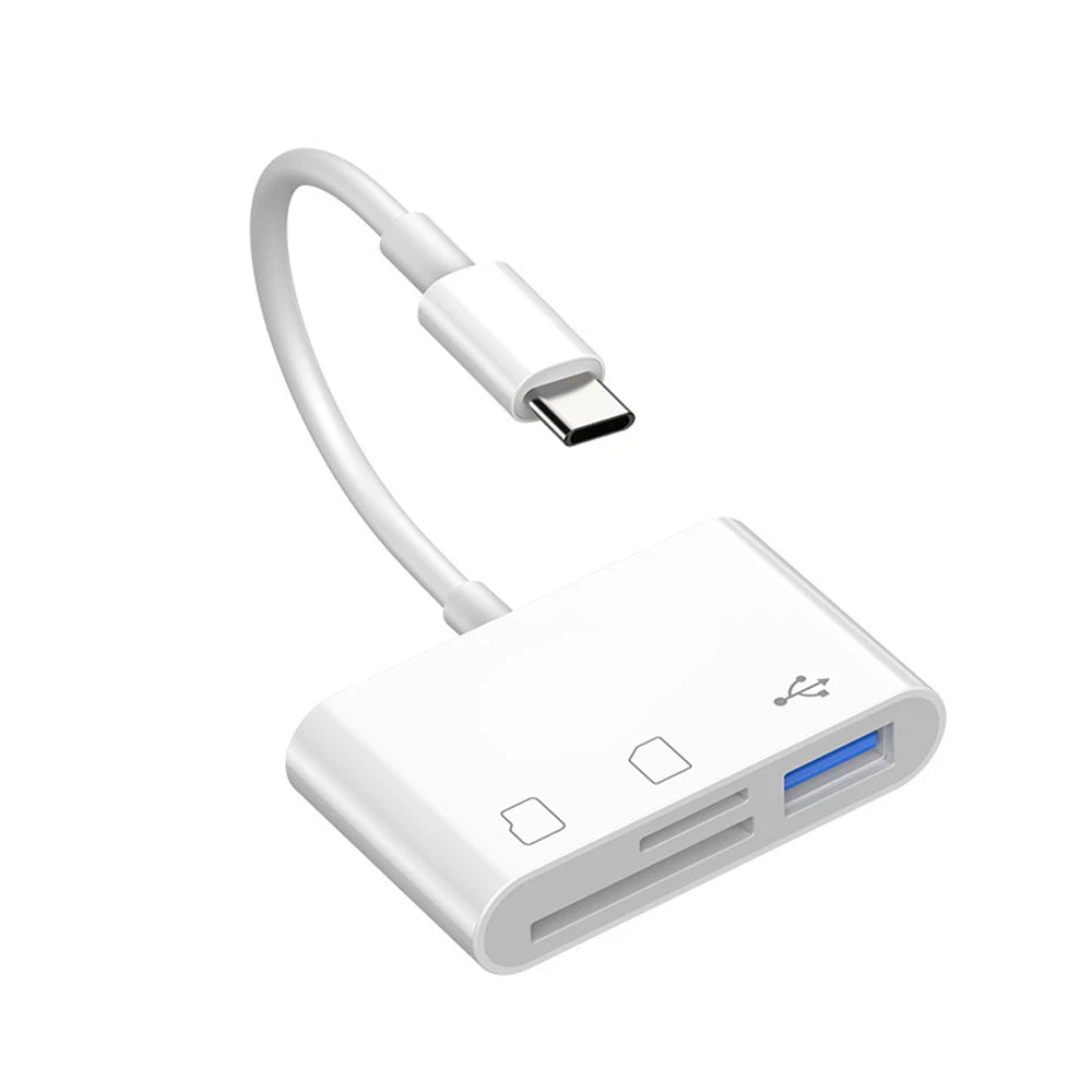 Type C OTG Adapter TF/SD Card Reader For Xiaomi Oneplus iPhone