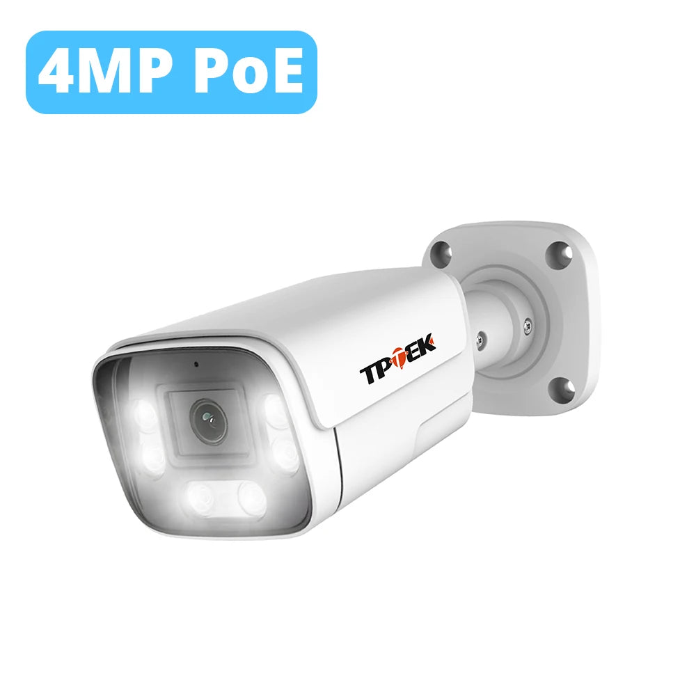 4K 8MP PoE Video Surveillance IP Camera 5MP Two Way Audio Support