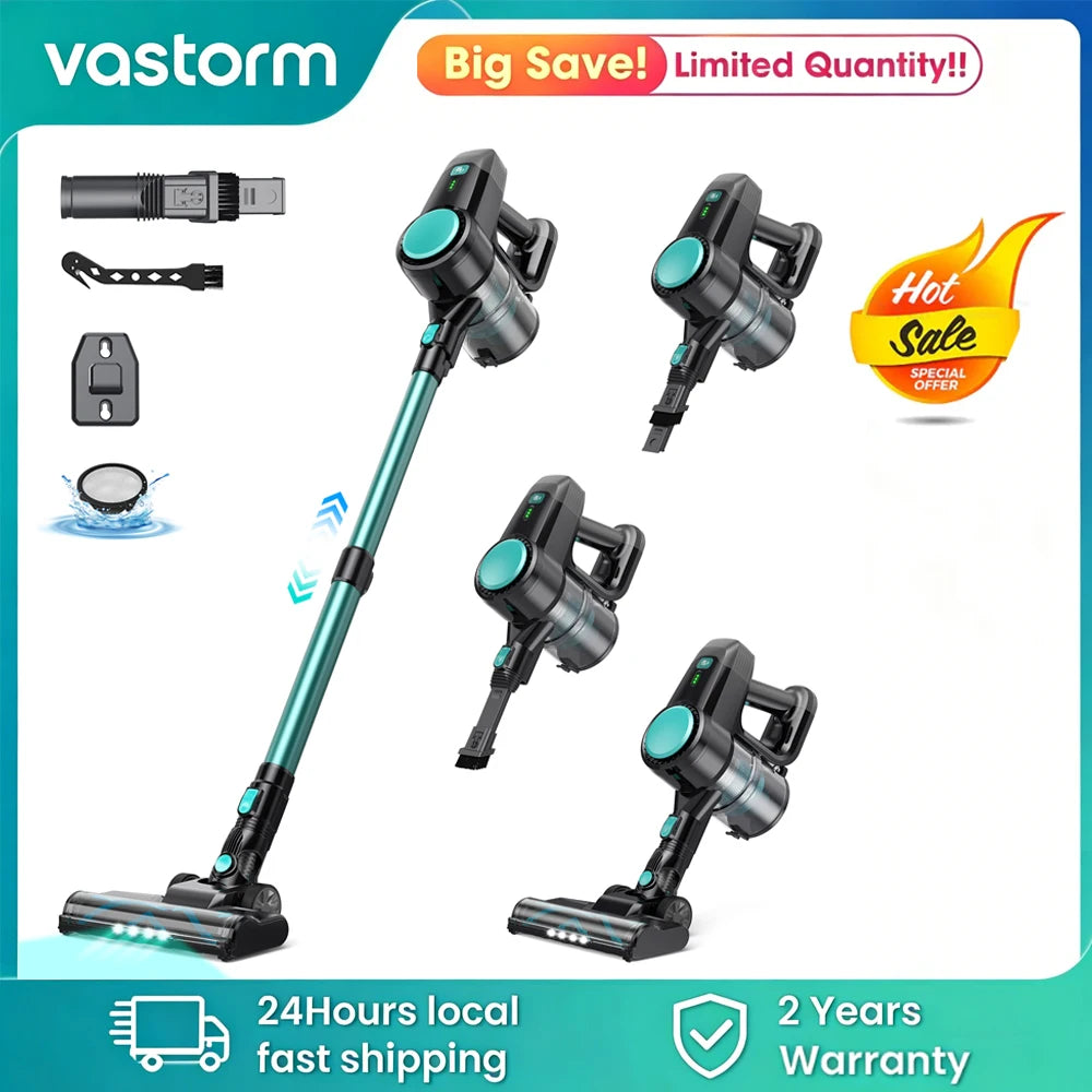 Vastorm N3T Cordless Stick Vacuum Cleaner 40KPa Powerful Suction 3‑in‑1