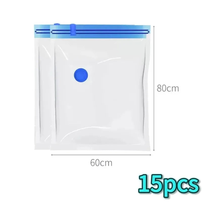 Thickened Vacuum Compression Bag Transparent Quilt Vacuum Bag Storage Bag Household Clothing Storage and Sorting Bag