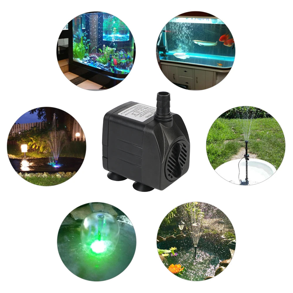 Waterproof for Garden Aquarium Fish Tank Bird Bath Fountain