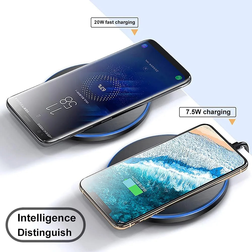 30W Wireless Charger Pad for iPhone , Samsung S26 Xiaomi