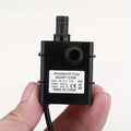 Mini DC12V 3M 240L/H Brushless Motor Submersible Water Pump 12v Water Pump 12V 4.8W Red-black connection