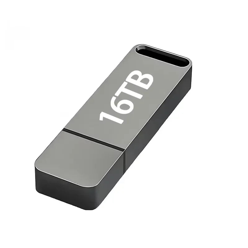 64TB Flash Drive Metal High-Speed Wireless Bluetooth Transmitter USB 16TB 2TB Car Stereo Music Audio Receiver Bluetooth Adapter