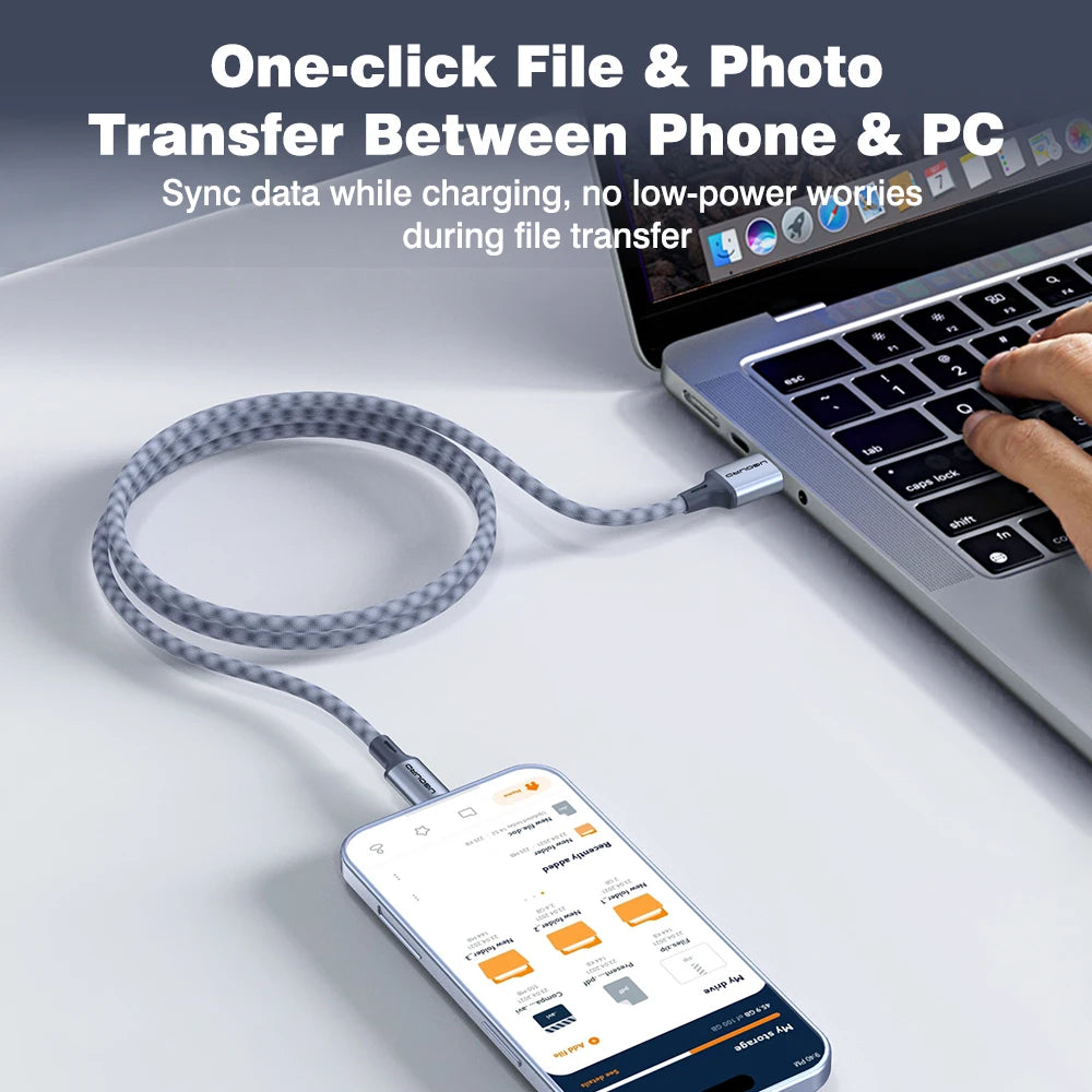 UGOURD USB 3.2 Gen2 10Gbps Data Sync 60W