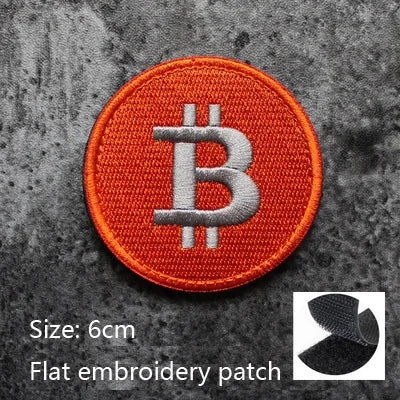 3D Embroidery Creative  Gold Coins and Stereo Eagles Armband