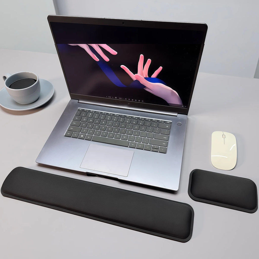 Wrist Rest for Keyboard and Mouse, Computer Ergonomic Wrist Support Pad