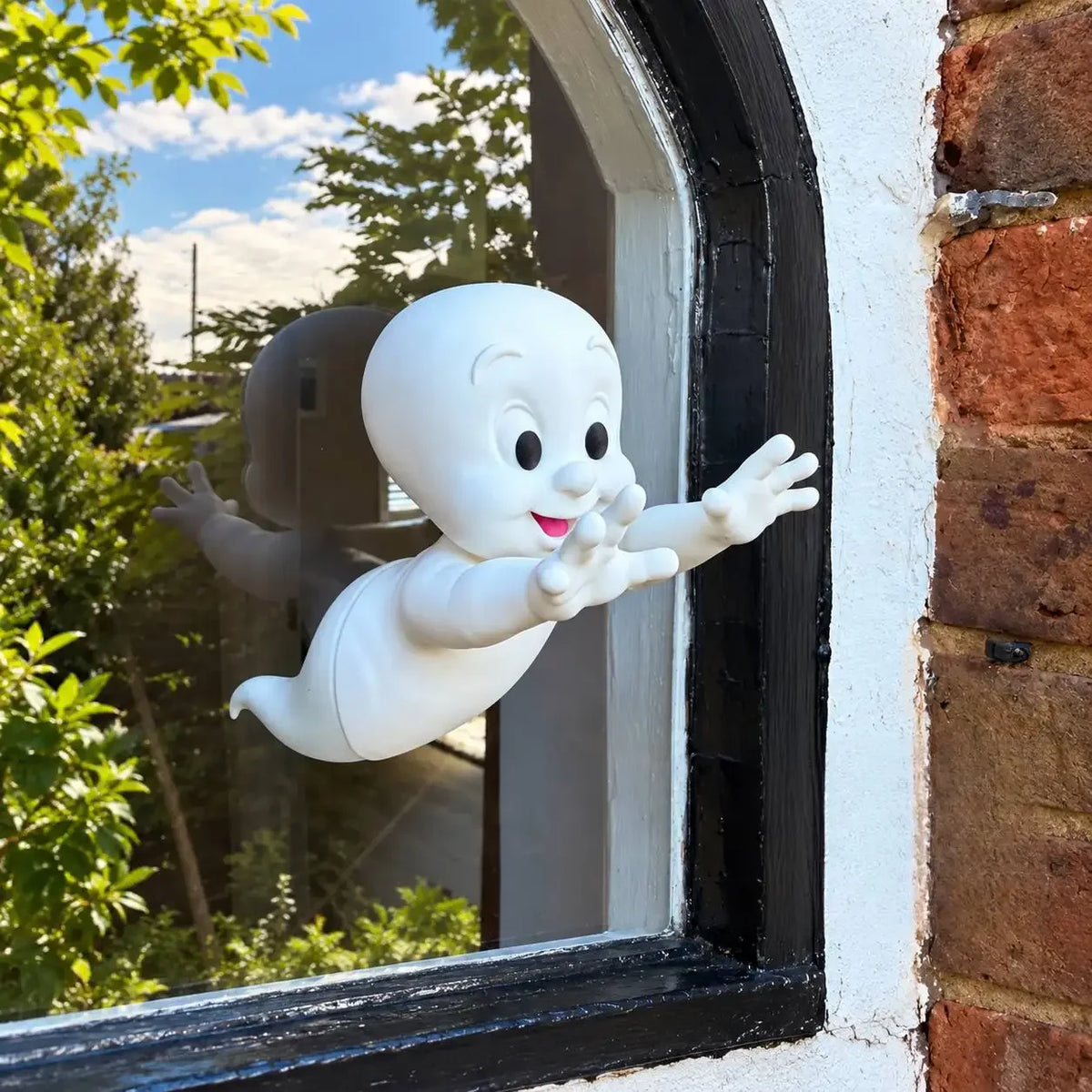3D Flying Glass Ghost Decoration