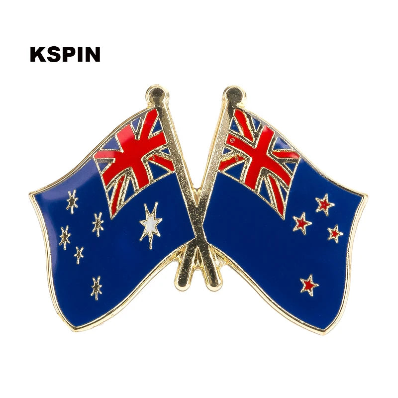 Australia Flag Badge Brooch Natinal Lapel Pins Flag Lapel Pins Country Flag Badge
