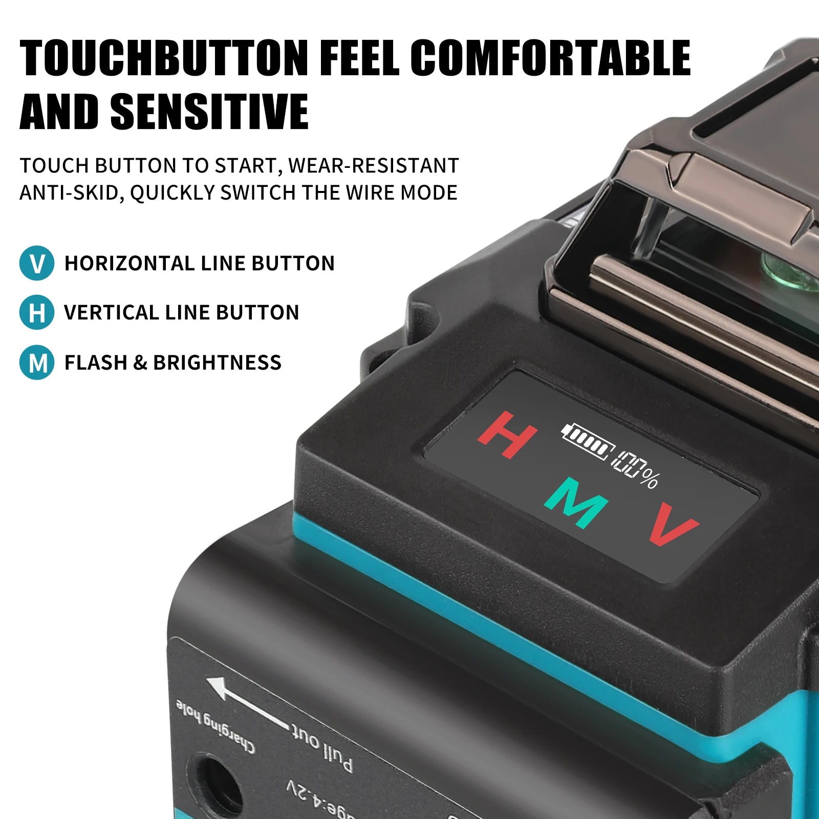 2026 Makita new digital 360-degree X4 16-line (4D) outdoor laser level self-leveling vertical cross-line laser