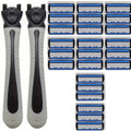 6-Layer Classic Replaceable Razor Head Stainless Steel