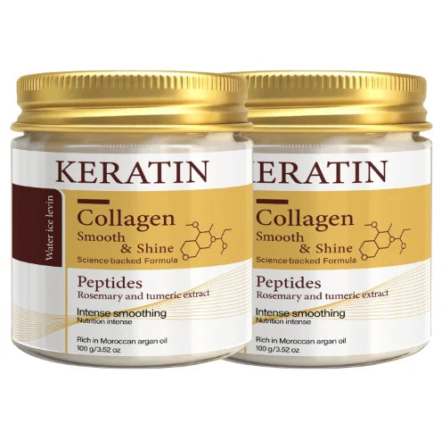 Keratin Collagen Hair Mask with Peptides & Rosemary